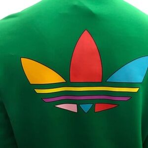 adidas x Pharrell Williams Hu Collection green jacket Mens 2XS perfect for boys